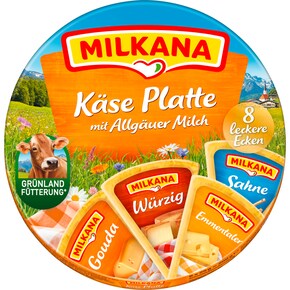 MILKANA Schmelzkäse Käse-Platte 20 - 45 % Fett i. Tr. Bild 0