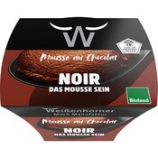 Weißenhorner Bio Mousse au Chocolat noir