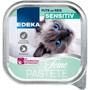 EDEKA Feines Pastete Sensitiv Pute mit Reis Bild 0