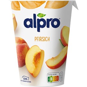 alpro Soja-Joghurtalternative Pfirsich Bild 0