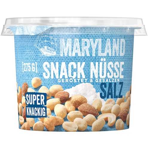 Maryland Snack Nüsse geröstet und gesalzen