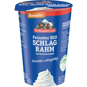 Berchtesgadener Land Demeter Feinster Bio Schlagrahm 32 % Fett Bild 0