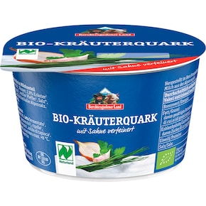 Berchtesgadener Land Bio Kräuterquark 40 % Fett i. Tr. Bild 0