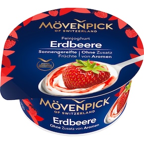 MÖVENPICK Feinjoghurt Erdbeere 14 % Fett Bild 0