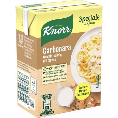 Knorr Speciale al Gusto Carbonara