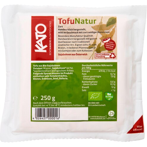 Kato Bio Tofu Natur