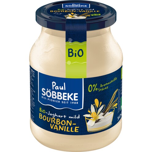 Söbbeke Bio Joghurt mild Bourbon-Vanille mind. 3,8 % Fett Bild 1