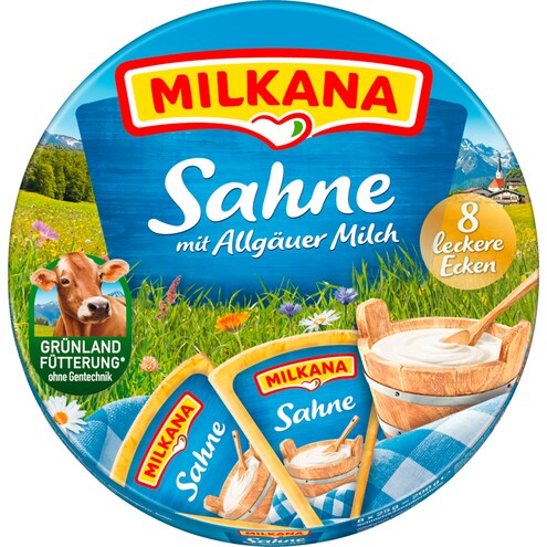 MILKANA Schmelzkäse Sahne 45 % Fett i. Tr.
