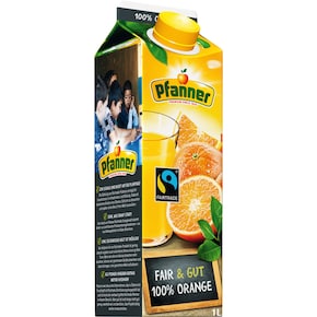 Pfanner Fairtrade Orangensaft Bild 0