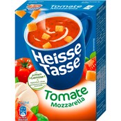Heisse Tasse Tomate-Mozzarella