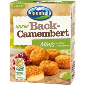 Alpenhain Mini-Back-Camembert Gourmet, 17 % Fett Bild 0
