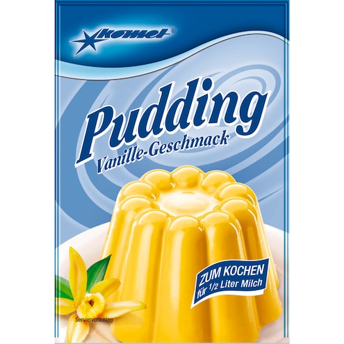 Komet Pudding Vanille-Geschmack