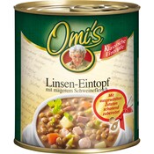 Omi's Linsen-Eintopf