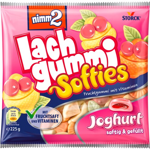 nimm2 Lachgummi Softies Joghurt