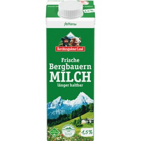 Berchtesgadener Land Frische Bergbauern Milch fettarm länger haltbar 1,5 % Fett Bild 0