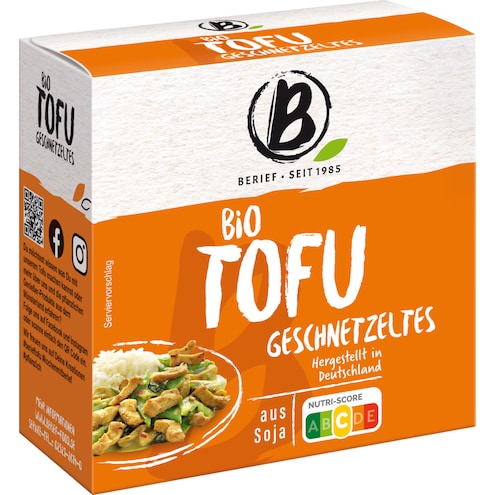 BERIEF Bio Tofu Geschnetzeltes