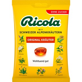 Ricola Schweizer Kräuterbonbons Original zuckerfrei Bild 0