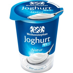 Weihenstephan Joghurt Natur 1,5 % Fett Bild 0