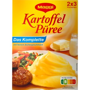 Maggi Kartoffel-Püree komplett mit feinem Buttergeschmack Bild 0
