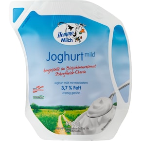 Hemme Milch Uckermark Naturjoghurt 3,7 % Fett Bild 0