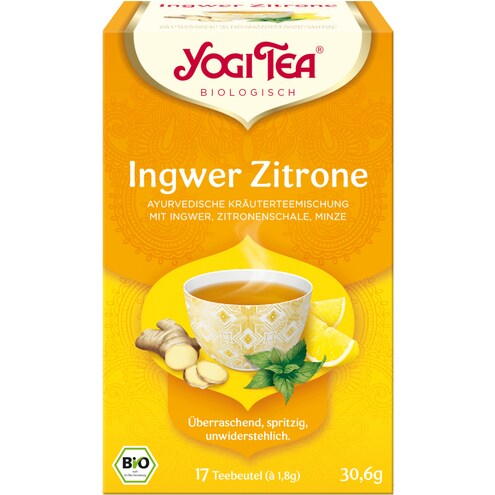 Yogi Tea Bio Ingwer Zitrone
