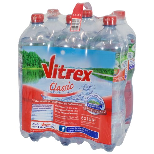 Vitrex Vitrex Mineralwasser Classic 1,5l