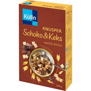 Kölln Knusper Schoko & Keks Hafer-Müsli Bild 0