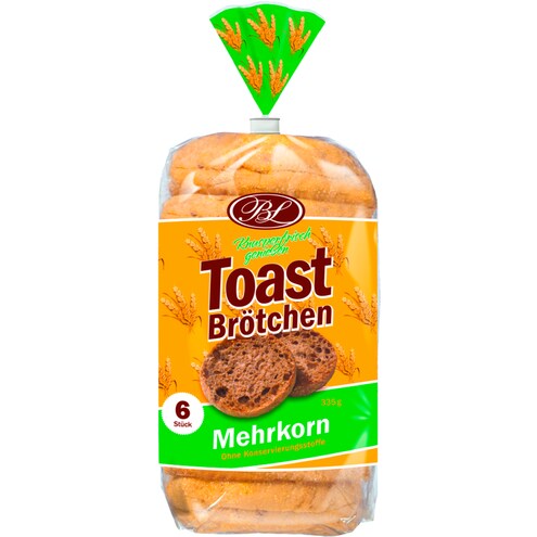 Brotland Toastbrötchen Mehrkorn