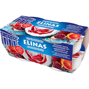 Elinas Joghurt nach Griechischer Art Blutorange-Granatapfel 9,4 % Fett Bild 0