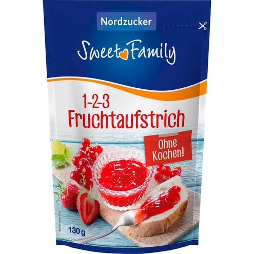 Sweet Family Nordzucker 1-2-3 Fruchtaufstrich