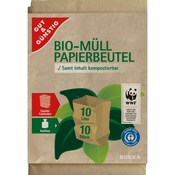 GUT&GÜNSTIG WWF Bio-Müll Papierbeutel 10I
