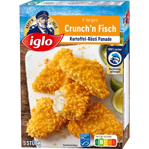 iglo MSC Filegro Crunch'n Fish