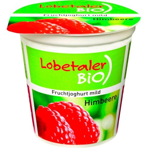 Lobetaler Bio Fruchtjoghurt mild Himbeere 3,7 %