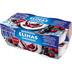Elinas Joghurt nach griechischer Art Kirsche 9,4 % Fett Bild 0