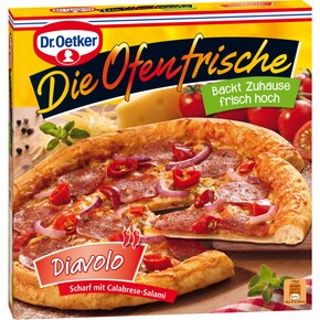 Dr.Oetker Die Ofenfrische Pizza Diavolo Bild 0
