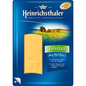 Heinrichsthaler Tilsiter in Scheiben 45 % Fett i.Tr. Bild 0
