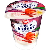Zott Sahne-Joghurt mild Mascarpone Duett Erdbeer-Vanilla 10 % Fett