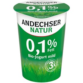 Andechser Natur Bio Jogurt Natur mild Fit mit 0,1 % Fett Bild 0