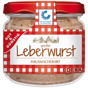 GUT&GÜNSTIG Leberwurst grob
