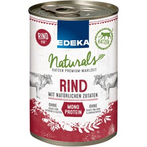 EDEKA Naturals Katzen Premium - Mahlzeit Rind pur Bild 0