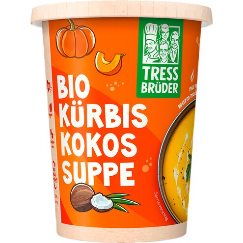 Tress Brüder Bio Kürbis-Kokos-Suppe Bild 1