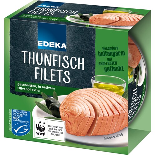 EDEKA Thunfischfilets in Olivenöl
