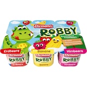 Ehrmann Robby Monster Backe Früchte-Quark Erdbeere/Banane/Himbeere