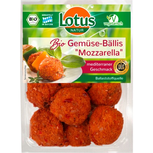 Lotus Bio Gemüse Bällis "Mozzarella"
