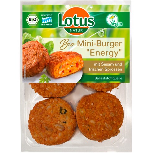 Lotus Bio Mini-Burger Energy