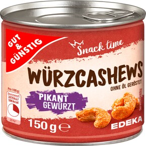 GUT&GÜNSTIG Würz-Cashews Bild 0