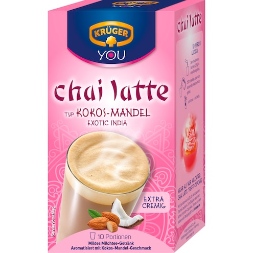 Krüger YOU Chai Latte Exotic India Typ Kokos-Mandel