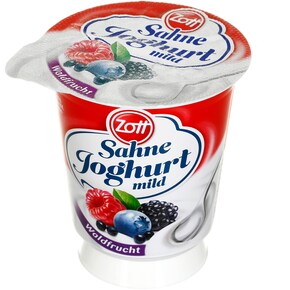Zott Sahnejoghurt mild Waldfrucht 10% Fett Bild 0