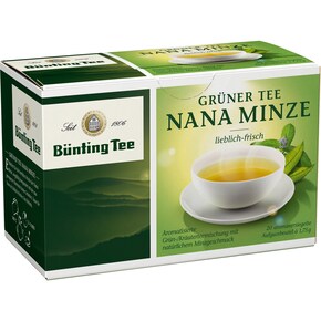 Bünting Tee Grüner Tee Nana Minze Bild 0