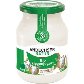 Andechser Natur Bio Ziegenjogurt mild 3,5 % Fett Bild 0
